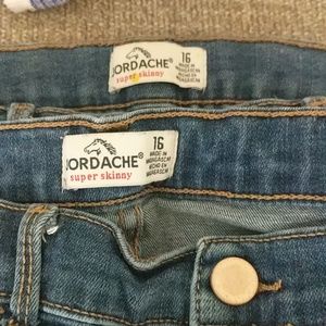 Jordache pants youth